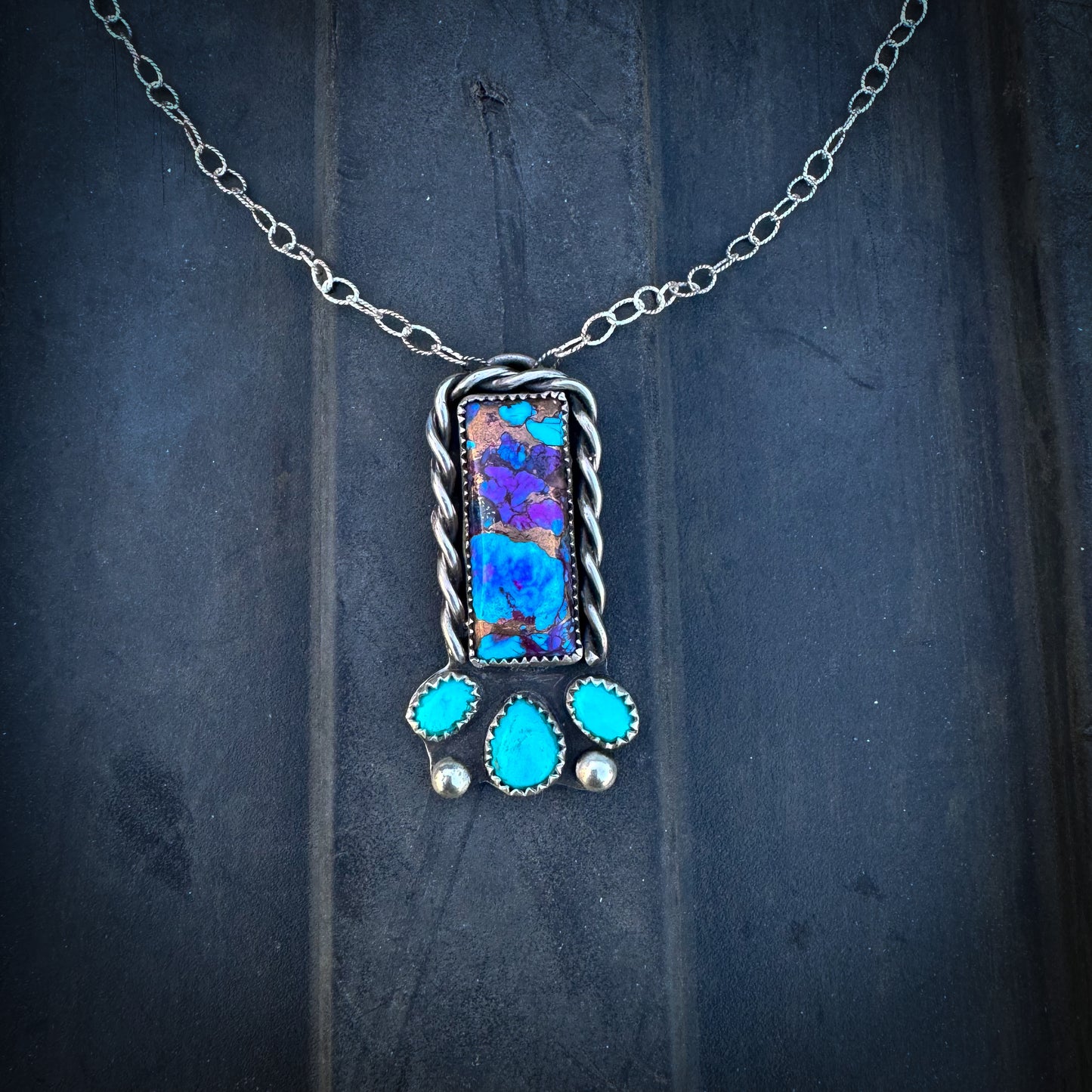 Purple Mohave Turquoise Bar